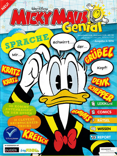 Micky Maus Genial 3/2016 (Z: 1-2)