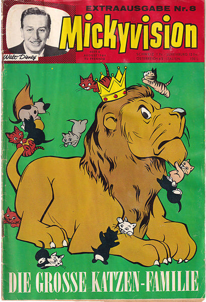 Mickyvision 8/1964 (Grade: 2+)