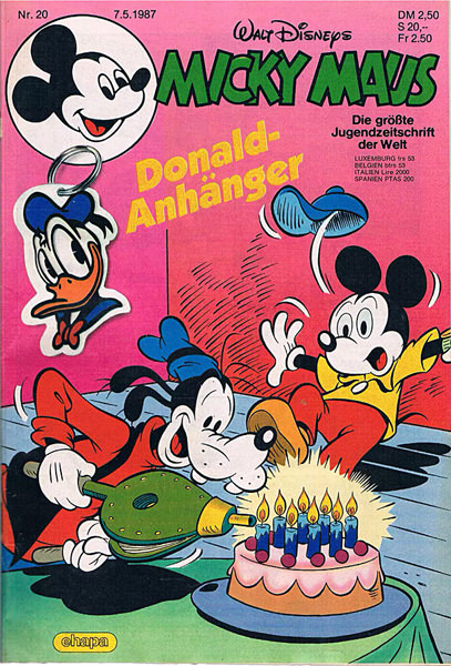 Micky Maus 20/1987 (Z: 1+)