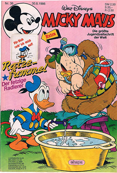 Micky Maus 36/1986 (Z: 1+)