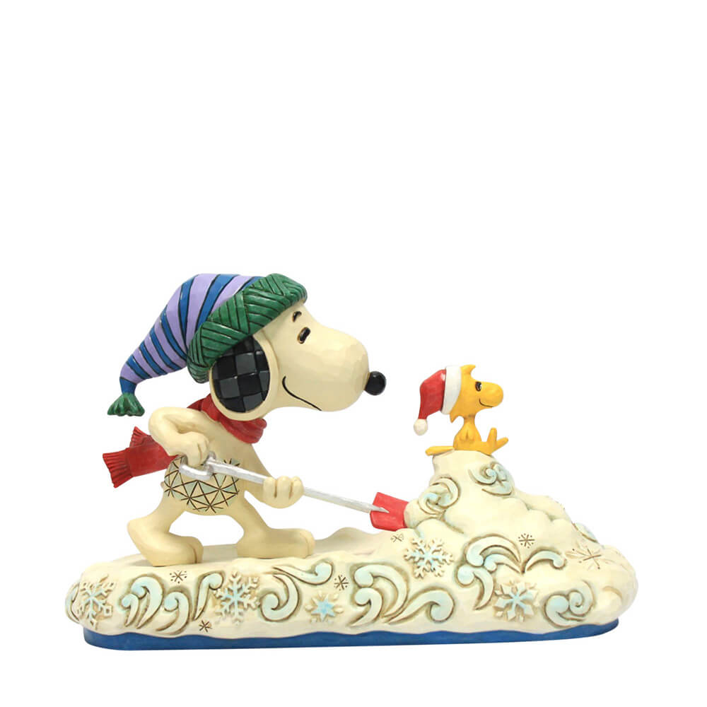Snoopy schaufelt Schnee (PEANUTS BY JIM SHORE) Figur