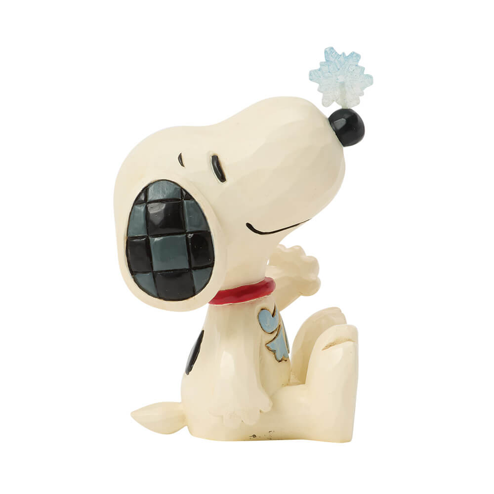 Snoopy mit Schneeflocke auf der Nase (PEANUTS BY JIM SHORE) Minifigur
