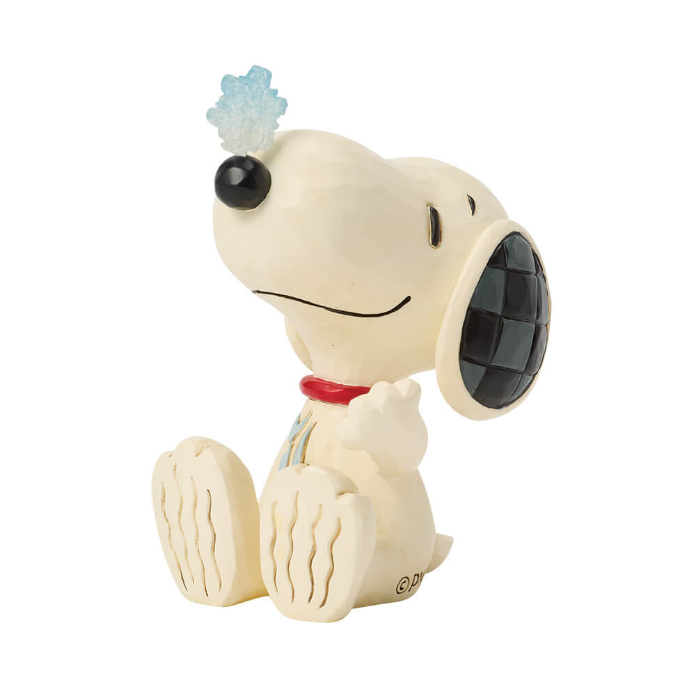 Snoopy mit Schneeflocke auf der Nase (PEANUTS BY JIM SHORE) Minifigur