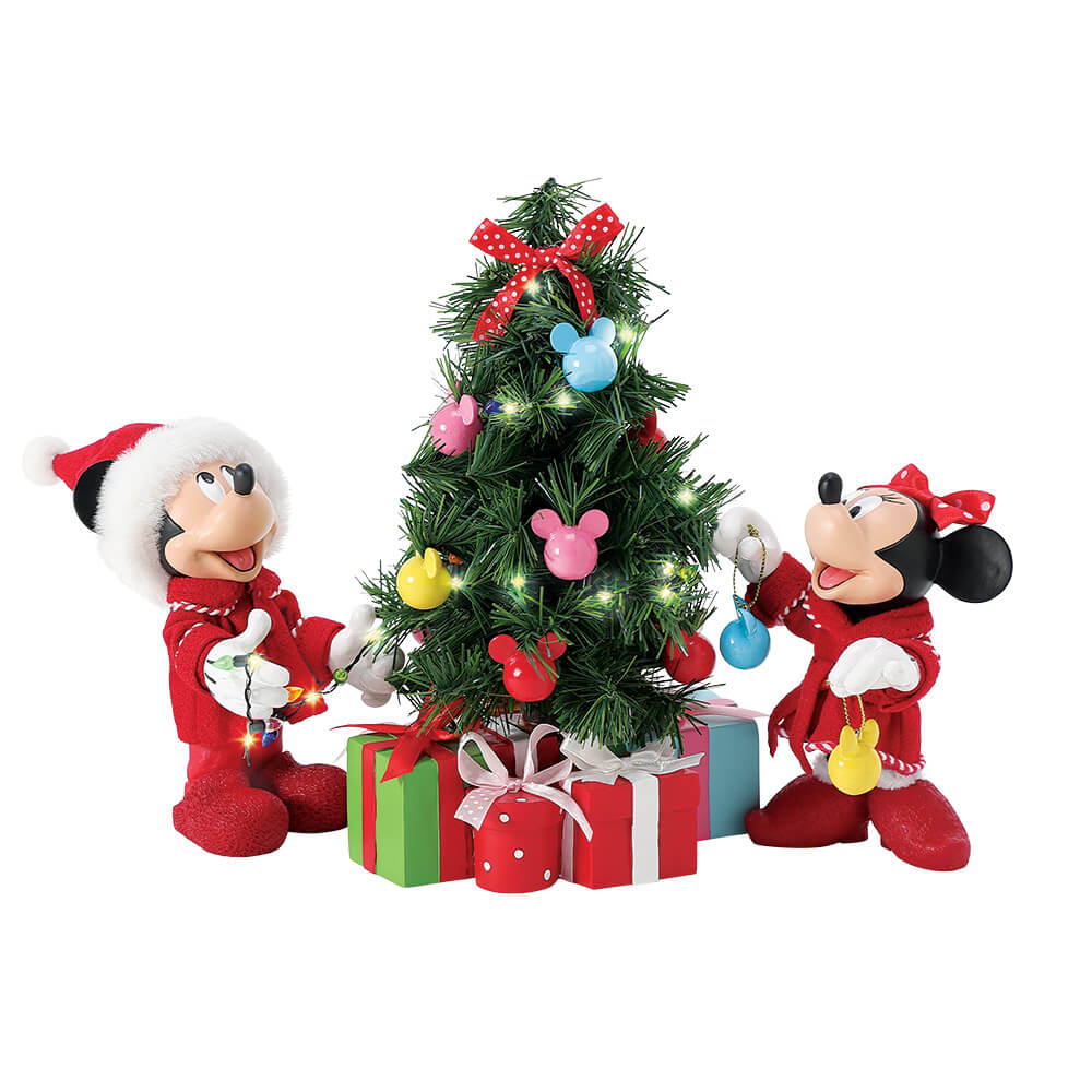 Micky und Minnie Maus: Dekorationen (POSSIBLE DREAMS BY D56) Figur