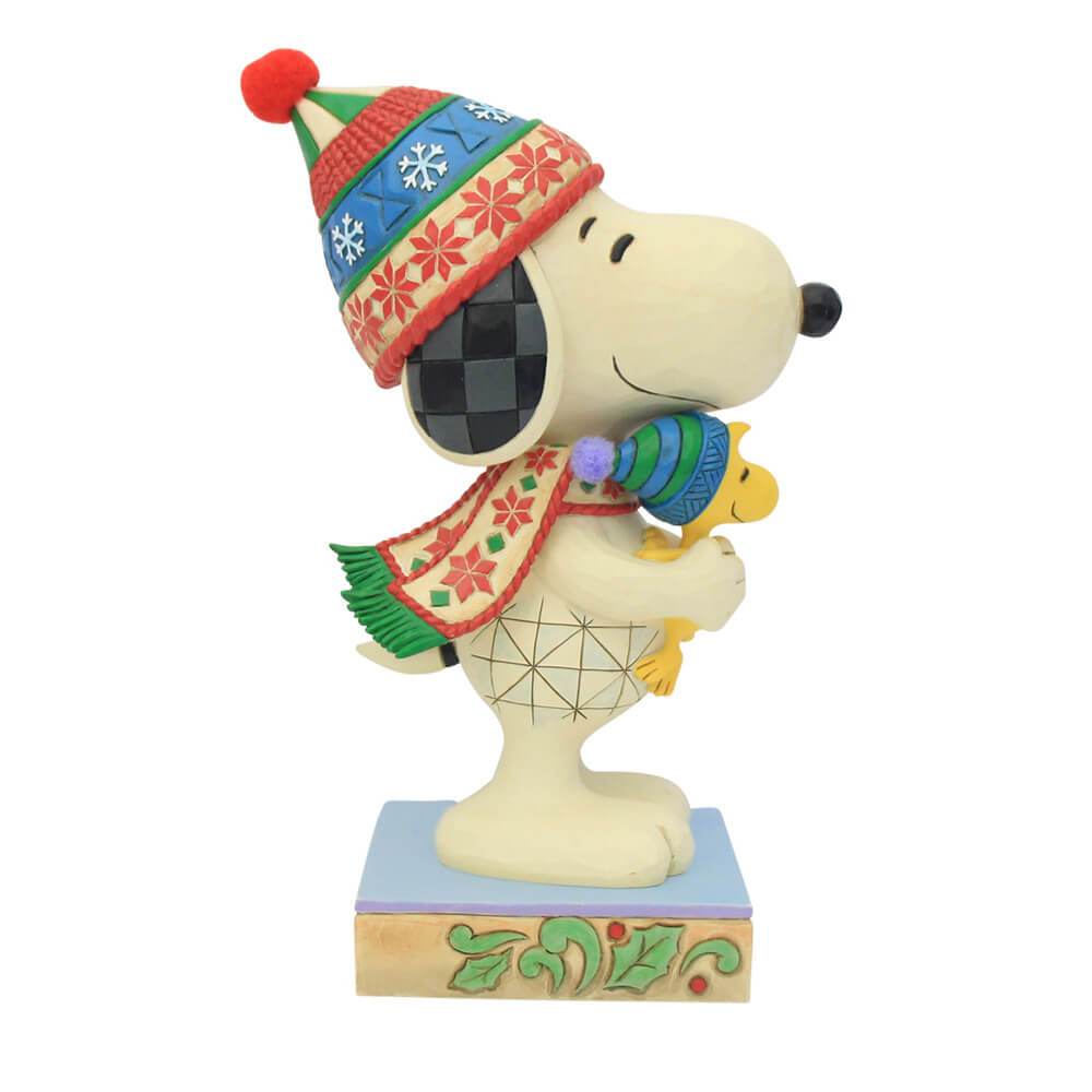 Snoopy umarmt Woodstock (PEANUTS BY JIM SHORE) Figur