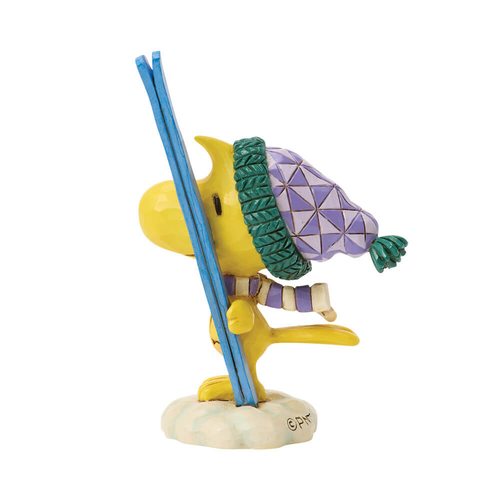 Woodstock mit Skiern (PEANUTS BY JIM SHORE) Minifigur