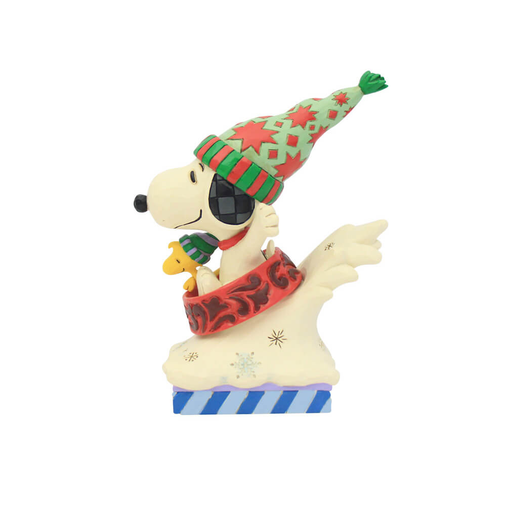 Snoopy und Woodstock Hundeschlitten (PEANUTS BY JIM SHORE) Figur