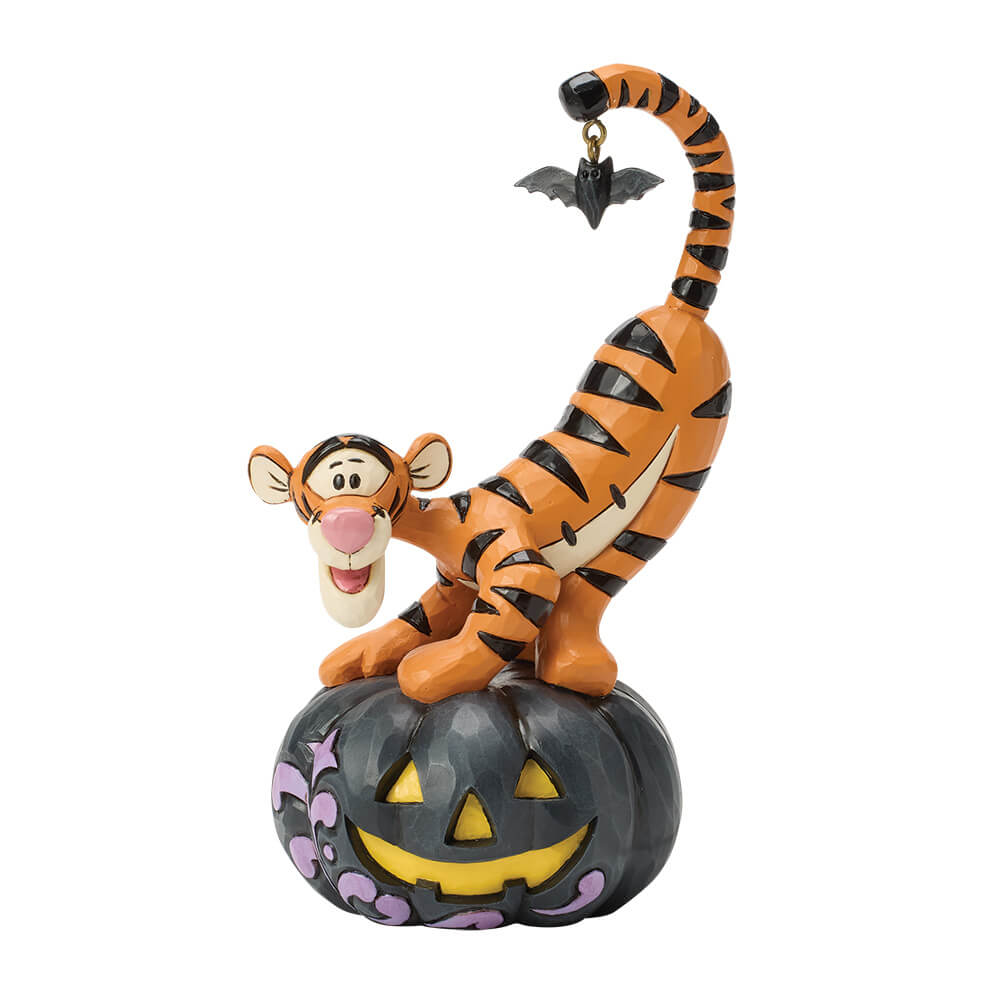 Tigger auf Jack-O-Lantern (DISNEY TRADITIONS BY JIM SHORE) Figur