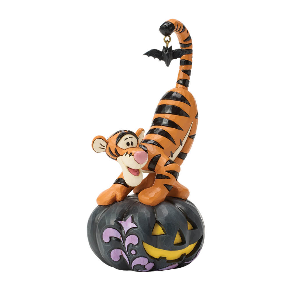 Tigger auf Jack-O-Lantern (DISNEY TRADITIONS BY JIM SHORE) Figur