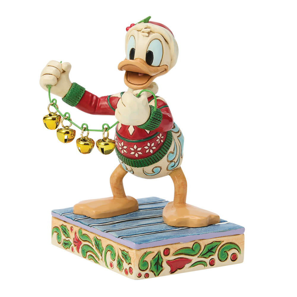 Donald mit Glöckchen: "Holiday Jingle" (DISNEY TRADITIONS BY JIM SHORE) Figur