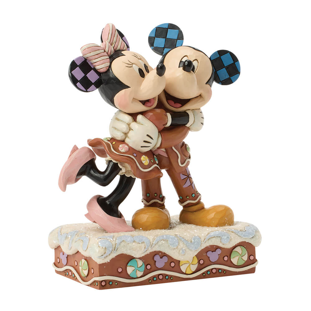 Micky und Minnie Lebkuchen (DISNEY TRADITIONS BY JIM SHORE) Figur
