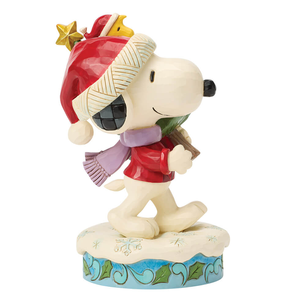 Snoopy und Woodstock mit Baum (PEANUTS BY JIM SHORE) Figur