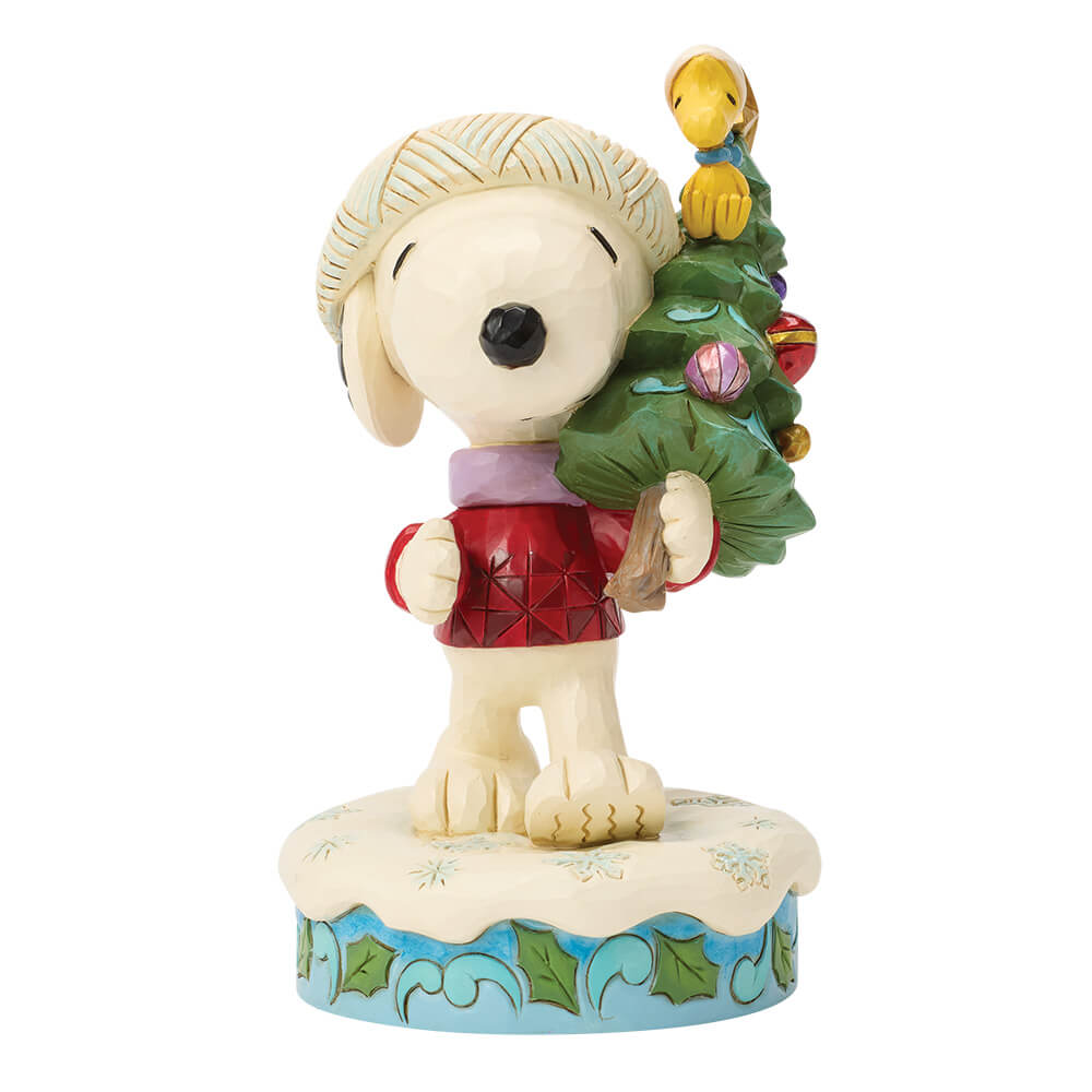 Snoopy und Woodstock mit Baum (PEANUTS BY JIM SHORE) Figur
