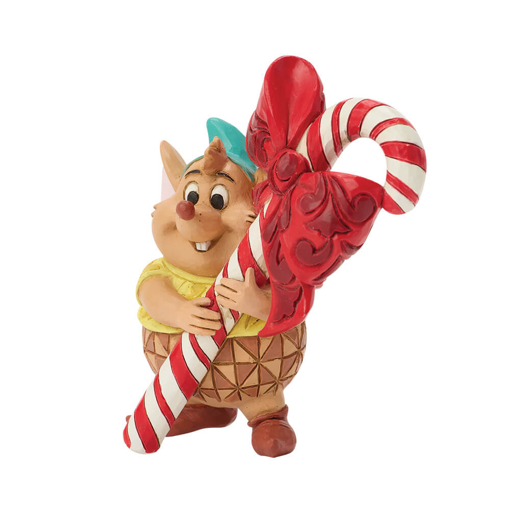 Karli (Gus) mit Zuckerstange (DISNEY TRADITIONS BY JIM SHORE) Minifigur