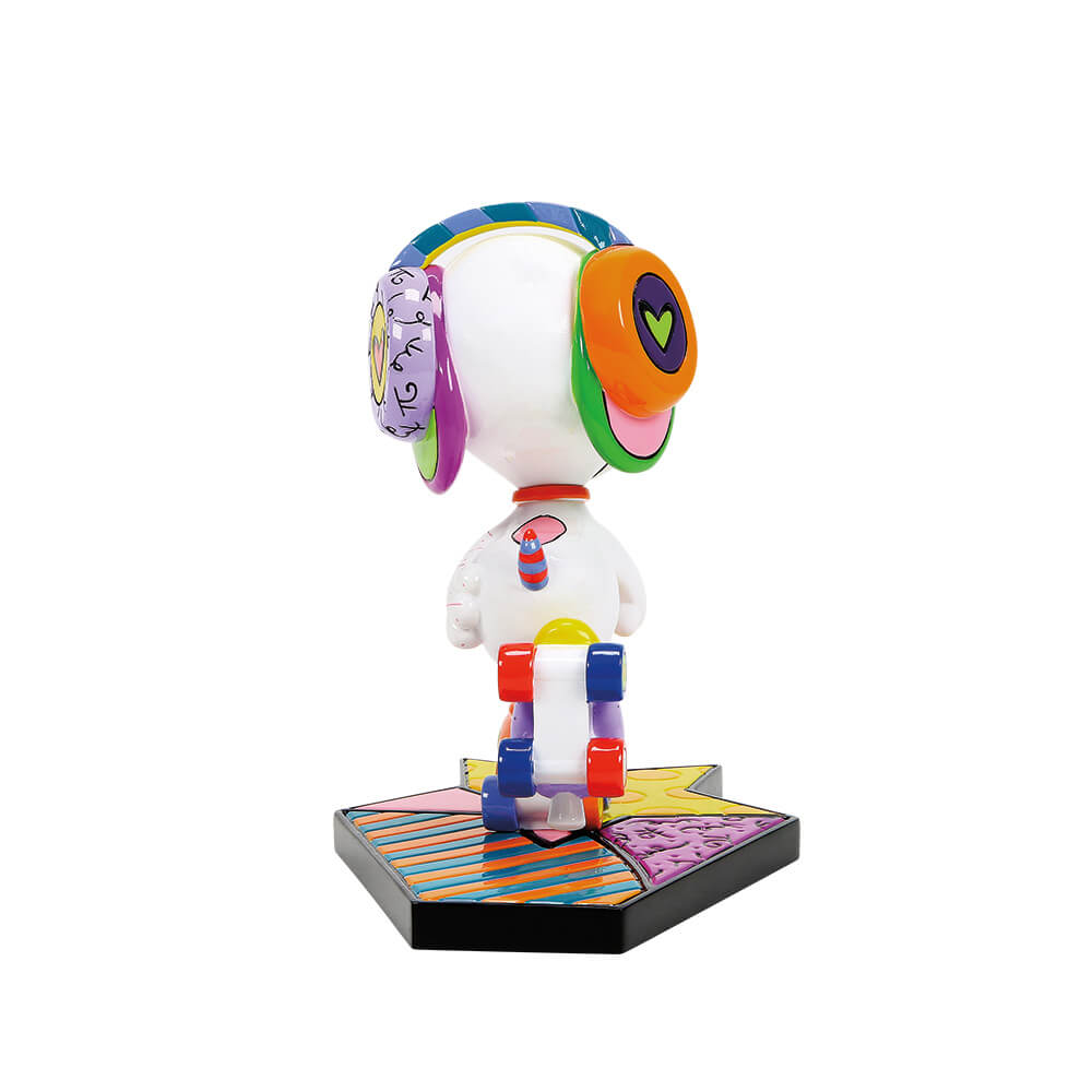 Snoopy Rollschuh (PEANUTS BY ROMERO BRITTO) Figur