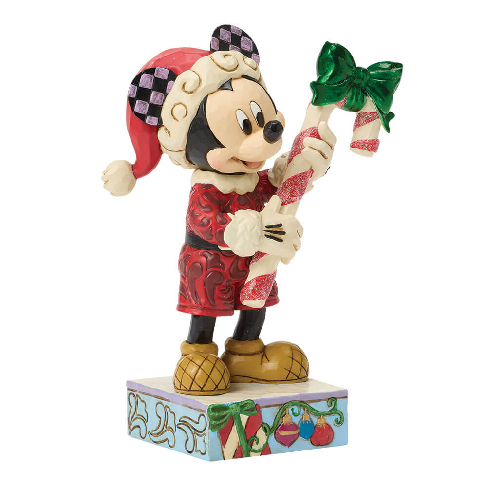 Micky mit Zuckerstange (DISNEY TRADITIONS BY JIM SHORE) Figur