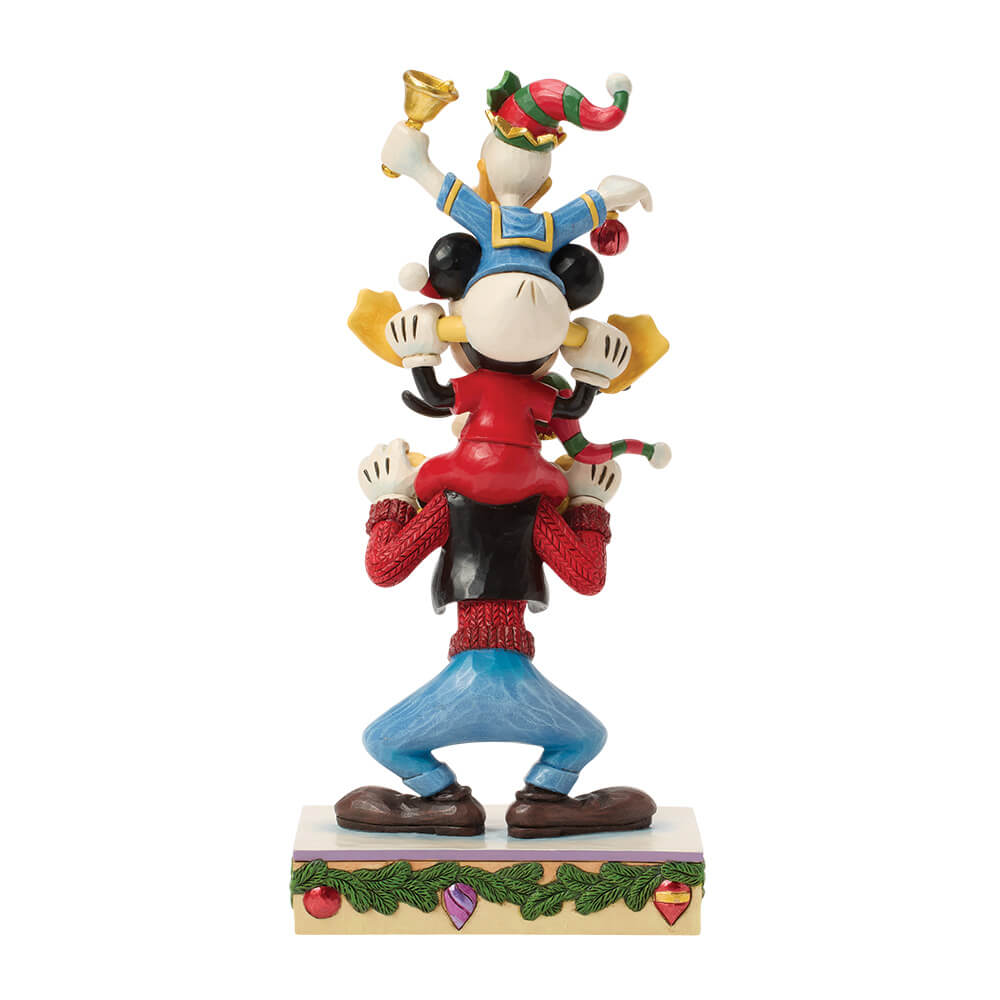 Micky, Donald und Goofy gestapelt (DISNEY TRADITIONS BY JIM SHORE) Figur