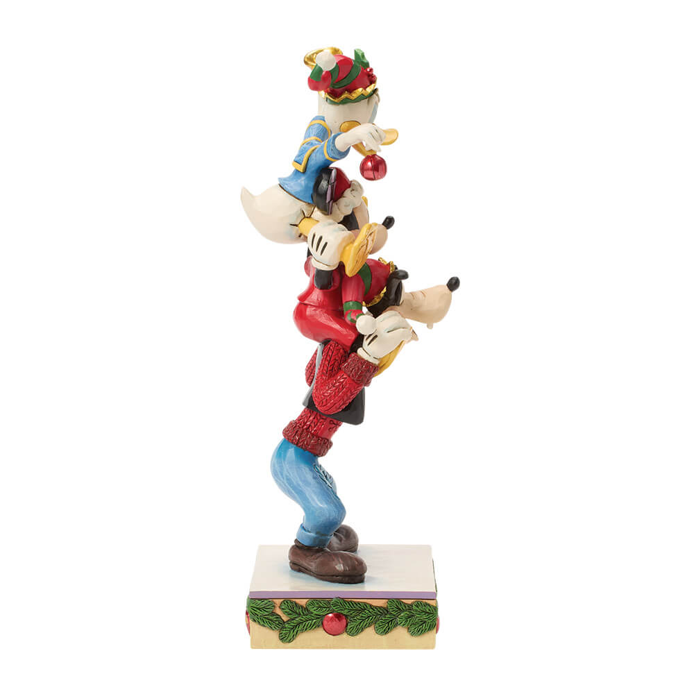 Micky, Donald und Goofy gestapelt (DISNEY TRADITIONS BY JIM SHORE) Figur