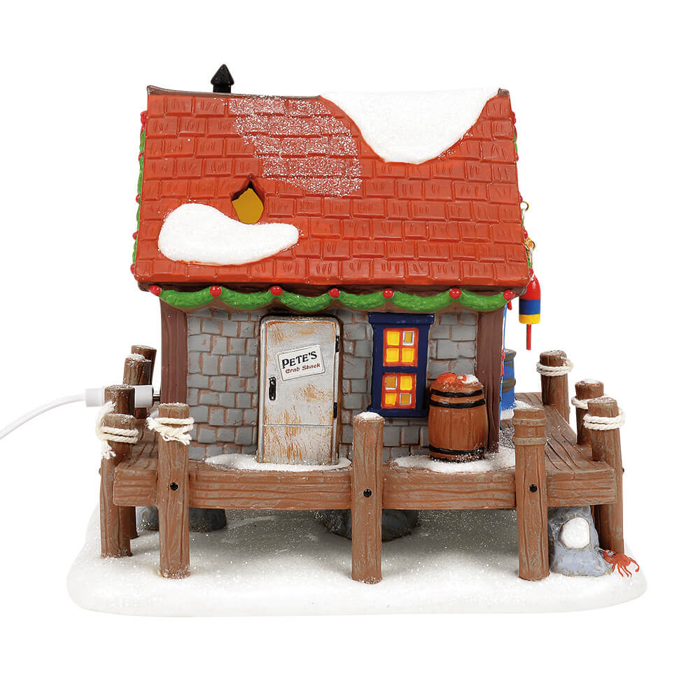 Pete's Crabby Christmas (DISNEY VILLAGE BY D56) Kater Karlo Figur beleuchtet (USB)