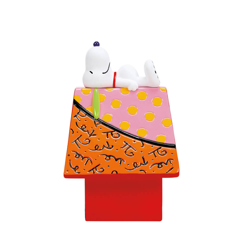 Snoopy Doghouse (PEANUTS BY ROMERO BRITTO) Figurine