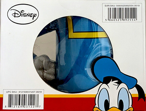 Becher Donald Duck mit modelliertem Arm