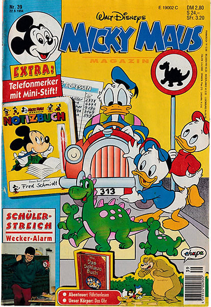 Micky Maus 39/1994 (Z: 1-2)