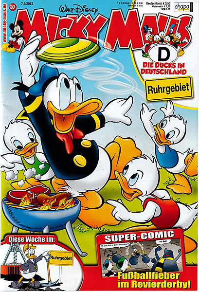 Micky Maus 37/2012 (Z: 1+)