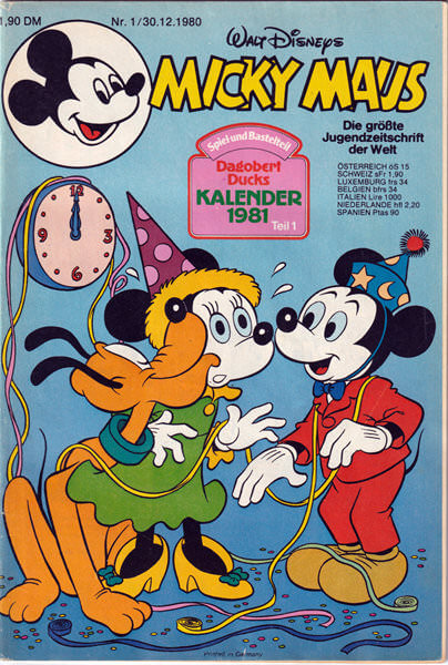Micky Maus 1/1981 (Z: 1-2)