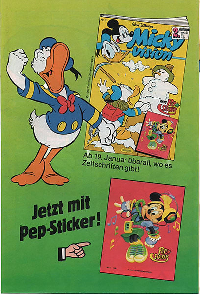 Mickyvision Zweitauflage 12/1987 (Z: 1+)