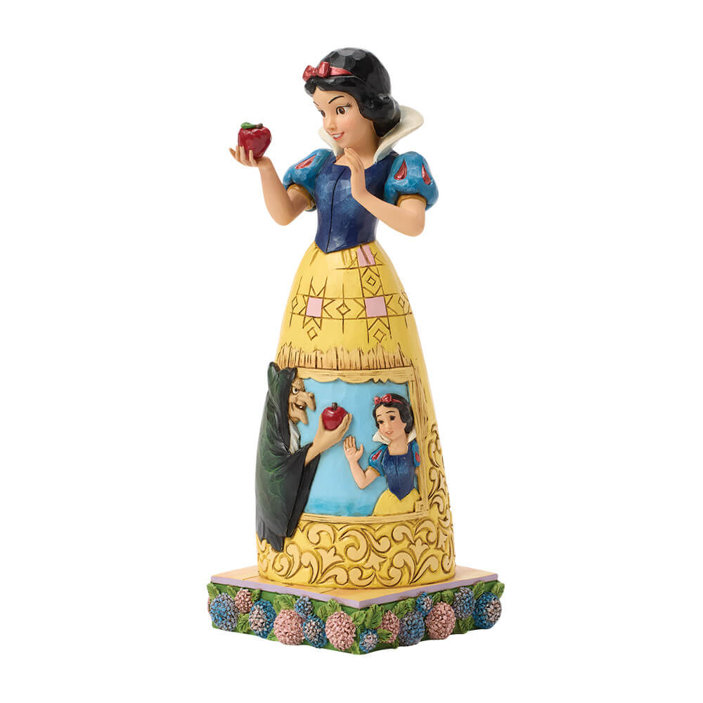 Schneewittchen-Szene mit weißem Kleid (DISNEY TRADITIONS BY JIM SHORE) Figur