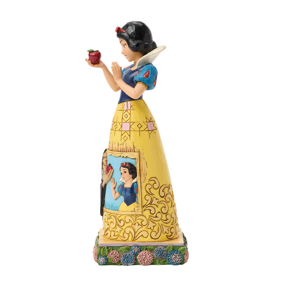 Schneewittchen-Szene mit weißem Kleid (DISNEY TRADITIONS BY JIM SHORE) Figur