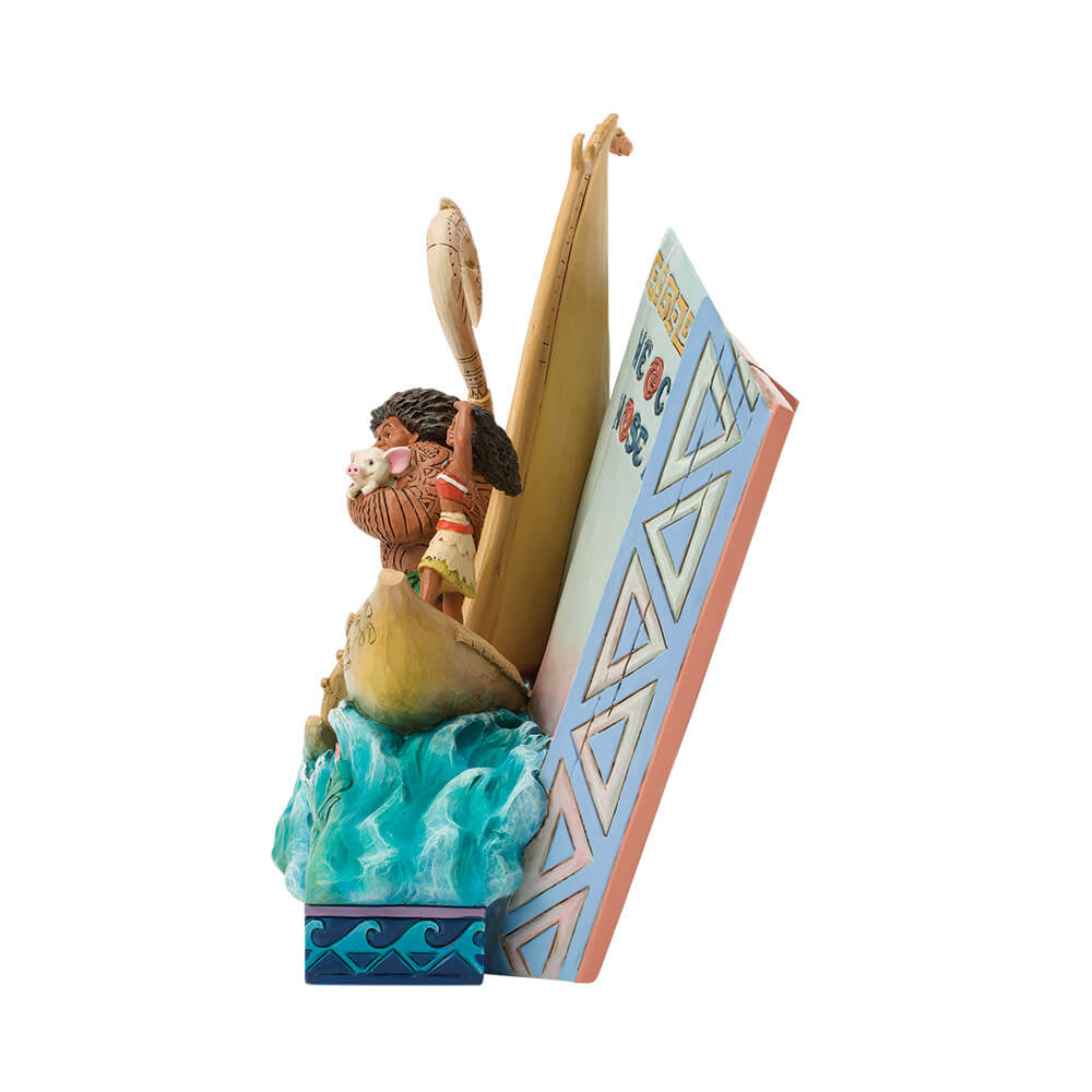 Moana Storybook " Der Ozean hat mich ausgewählt" (DISNEY TRADITIONS BY JIM SHORE) Figur