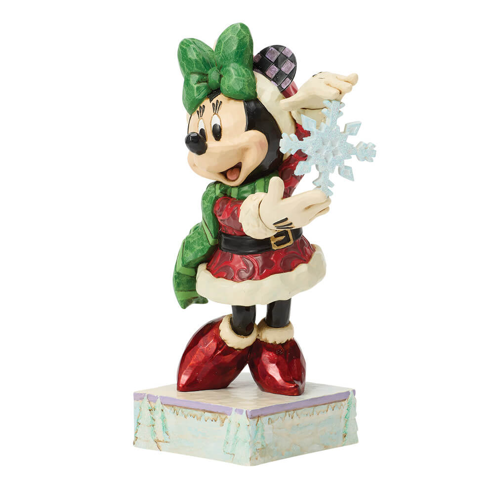 Snow Unique (Minnie with Snowflake) (DISNEY TRADITIONS BY JIM SHORE) Figure