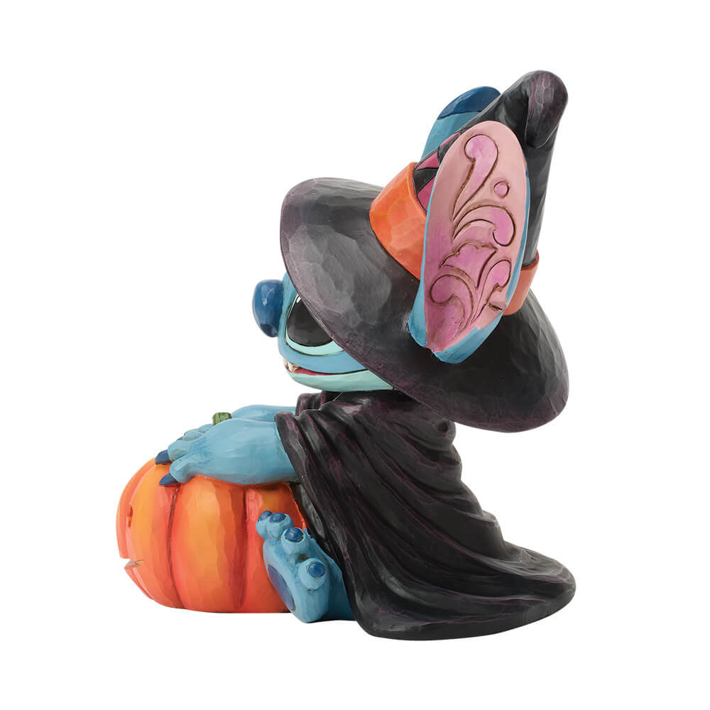 Stitch Hexe mit Kürbislaterne (DISNEY TRADITIONS BY JIM SHORE) Figur