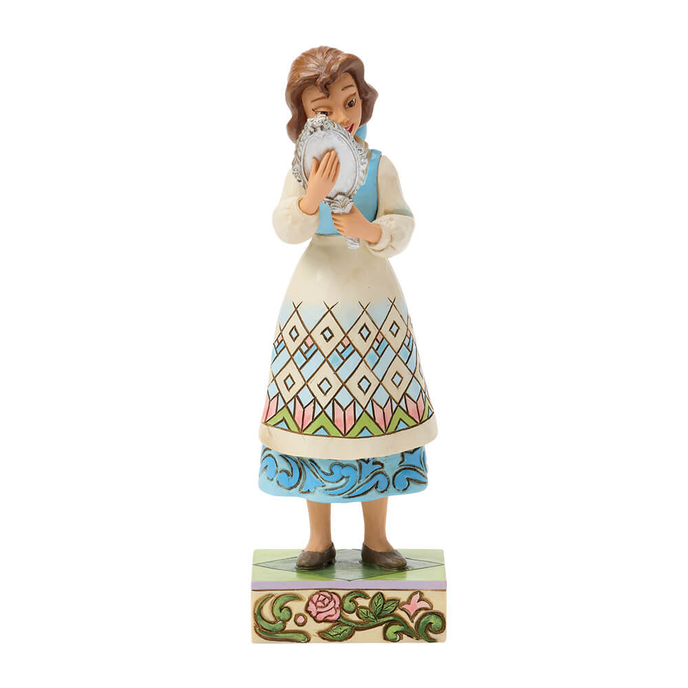 Belle Spiegel: „Ein Blick ins Innere" (DISNEY TRADITIONS BY JIM SHORE) Figur