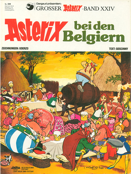 Asterix 24: Asterix bei den Belgiern (Softcover) (Z: 1-)