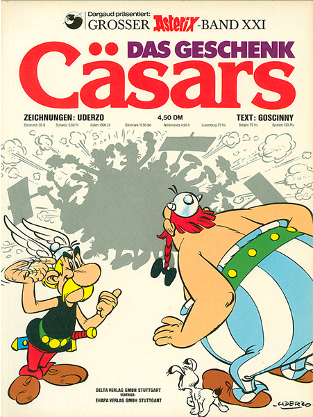 Asterix 21: Das Geschenk Cäsars (Softcover) (Z: 2+)
