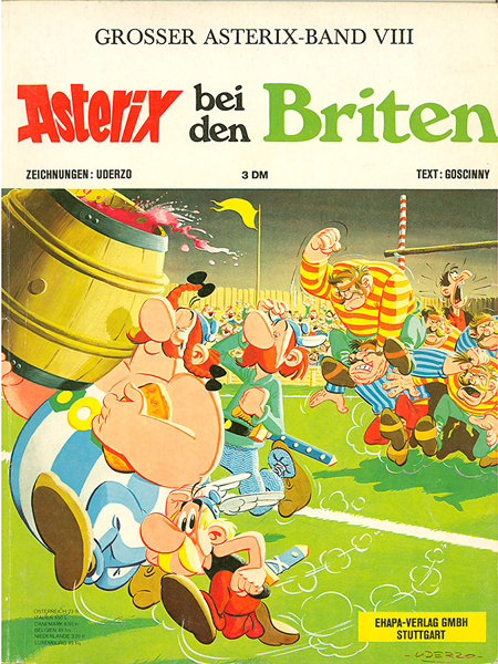 Asterix 8: Asterix bei den Briten (Softcover) (Z: 1-)