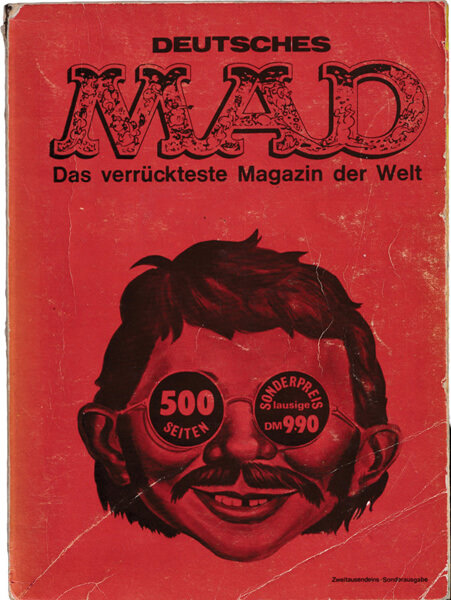 Deutsches MAD. Das verrückteste Magazin der Welt (Sammelband Zweitausendeins, Einband orange) (Z: 3-)