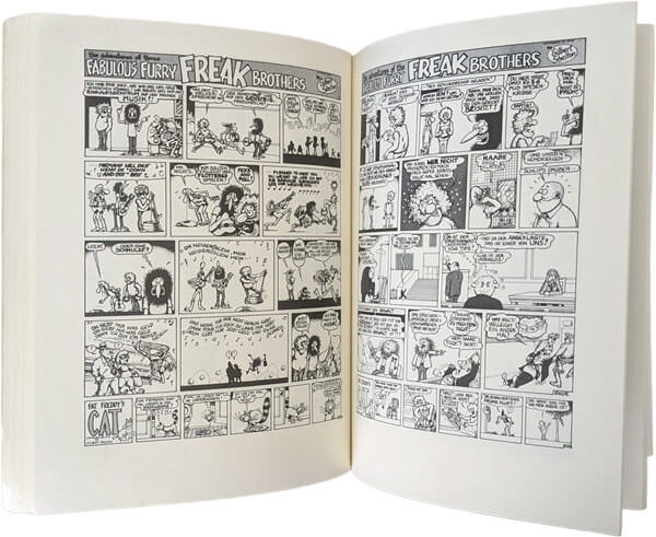 Die 128 Seiten der Fabulous Furry Freak Brothers / Wonder Wart-Hog (Doppelband, Zweitausendeins) (Z: 2)