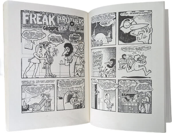 Die 128 Seiten der Fabulous Furry Freak Brothers / Wonder Wart-Hog (Doppelband, Zweitausendeins) (Z: 2)