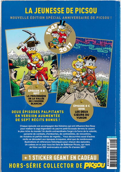 Les Trésors de Picsou N°41 (Hors-série collector) - La jeunesse de Picsou numéro 5 (Z: 1-2)