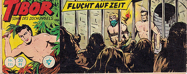 Tibor 111: Flucht auf Zeit (Lehning Piccolo) (Z: 2)