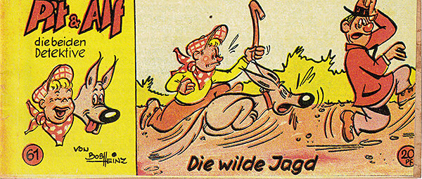 Pit & Alf 61: Die wilde Jagd (Lehning Piccolo) (Z: 2-3)
