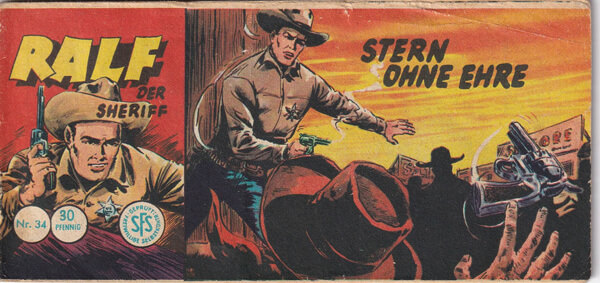 Ralf der Sheriff 34: Stern ohne Ehre (Lehning Piccolo) (Z: 2+)