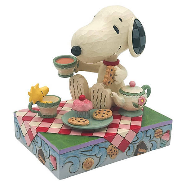 Snoopy Tea And Sweets (PEANUTS BY JIM SHORE) Figur