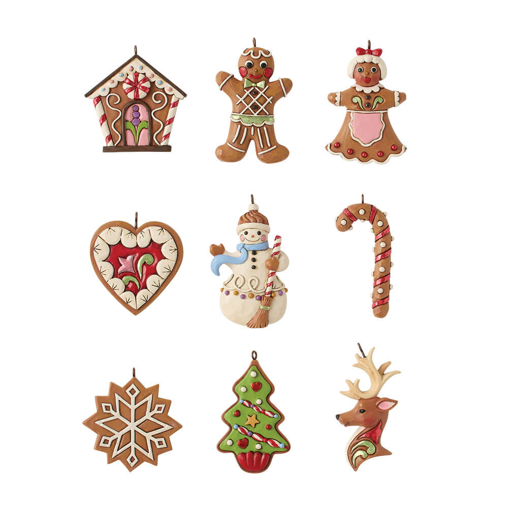 Gingerbread Tree with Cookie (HEARTWOOD CREEK BY JIM SHORE) Weihnachtsbaumhängers