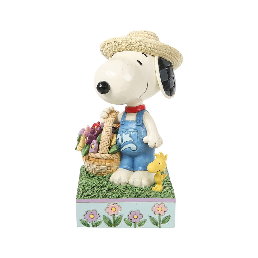 Snoopy Flower Basket (PEANUTS BY JIM SHORE) Figur