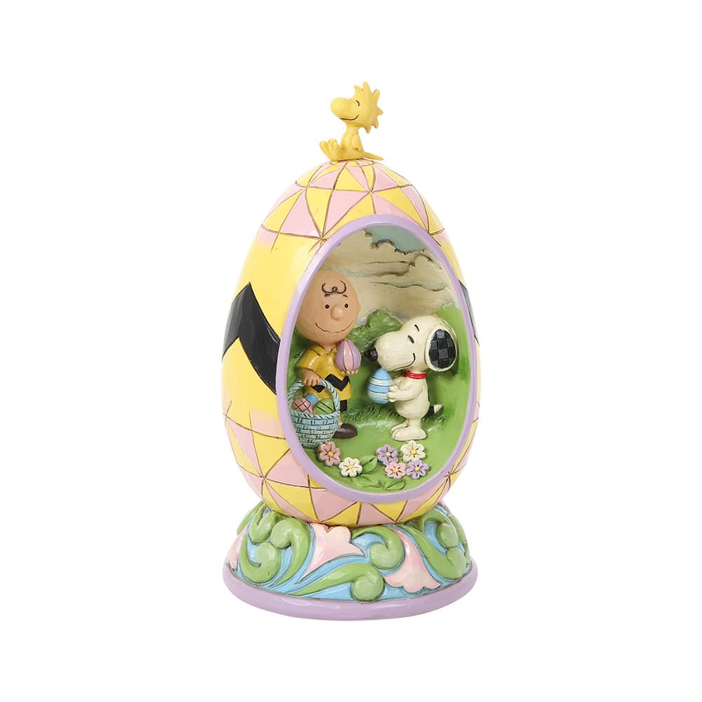 Snoopy Egg Diorama (PEANUTS BY JIM SHORE) Figur
