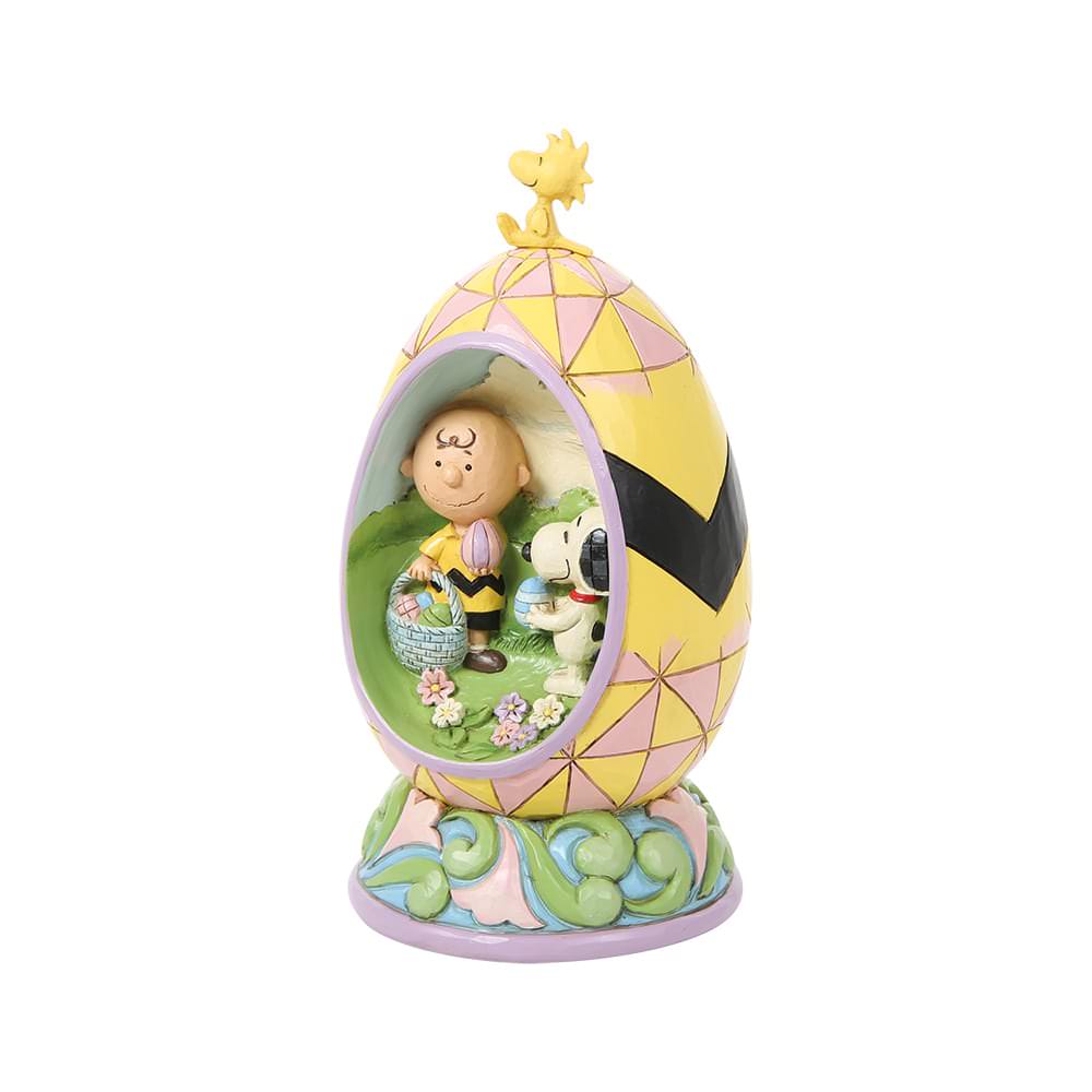 Snoopy Egg Diorama (PEANUTS BY JIM SHORE) Figur